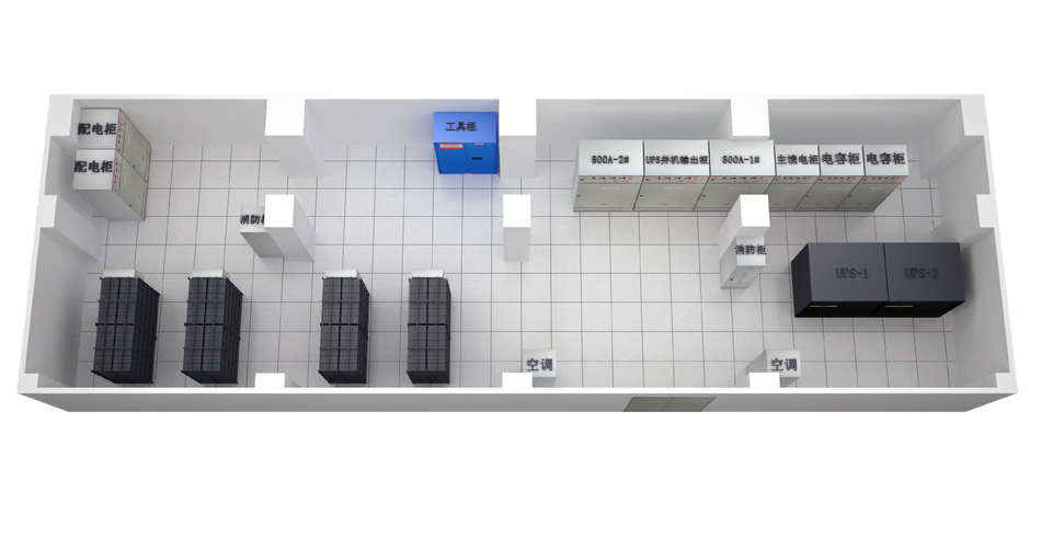 机房3D效果图的作用，机房3D效果图