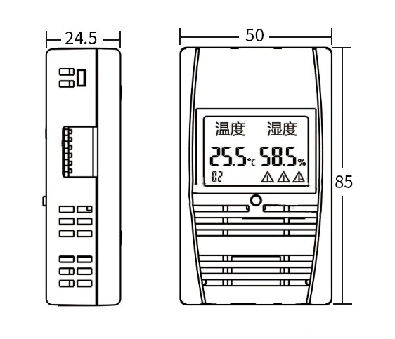 SPD-HT485_D机架温湿度传感器，机架温湿度传感器